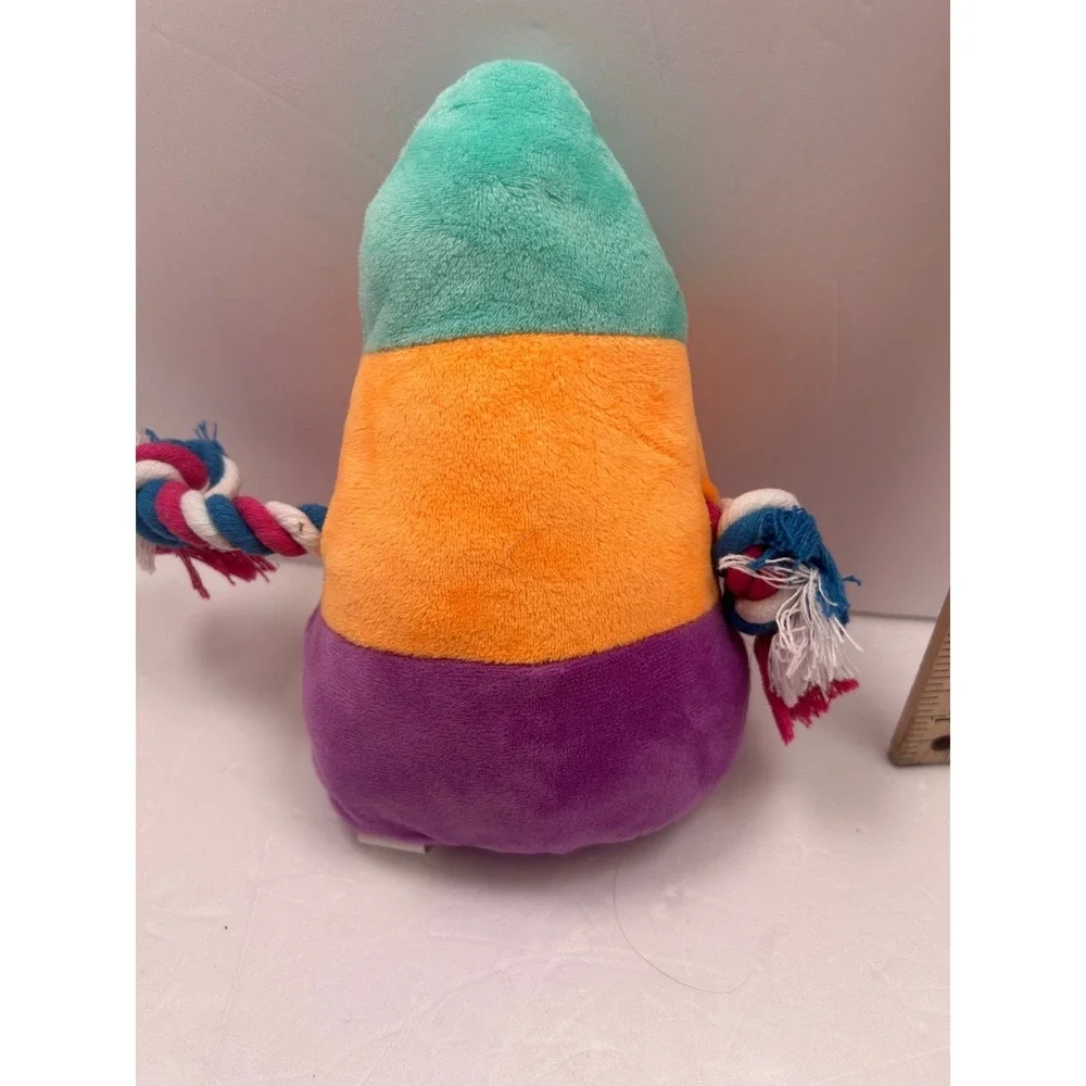 Lot of 3 Dog Toys: Platypus, Halloween Lamb and Halloween Candy Corn